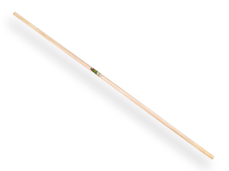 Broom handle IKAPE 150 x 2.8 cm, tip 60 x 21 mm, FSC 100%