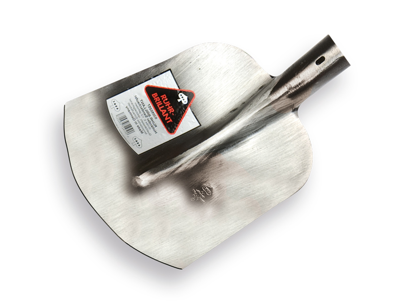 [755500] Scoop shovel RUHR BRILLANT 1/2 00, extra hardened and polished, without handle