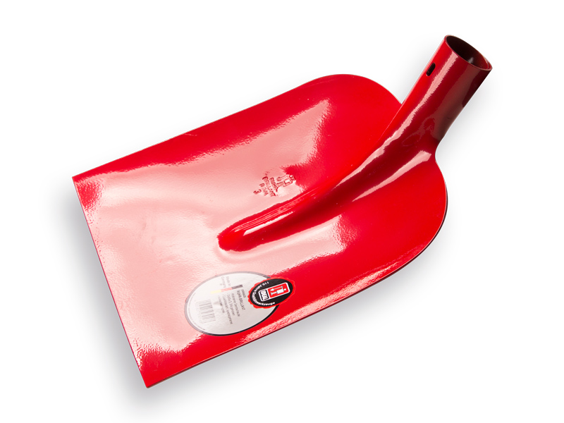 [755754] Concrete shovel RUHR BRILLANT Holsteiner 3/4 3 red, without handle