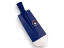 Cable shovel ATLAS DIAMANT 11.5 cm 3/4 blue, underside Ground stake, hardened and polished, without handle