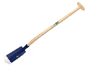 Kabelschaufel ATLAS DIAMANT 11,5 cm 3/4 blau, Unterkante spitz, mit ATLAS Schaufelstiel 110 cm, FSC 100%