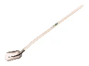 Pelle à sable ATLAS 3/4 0 trempé, avec manche de pelle ATLAS 130 cm courbé, FSC 100%