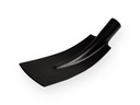 Cable shovel ATLAS 10 cm 3/4 black, straight bottom, extra hardened, without handle