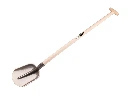 Digging Shovel Jimmy 1/4 000 with ash wood shovel handle 100 cm bent