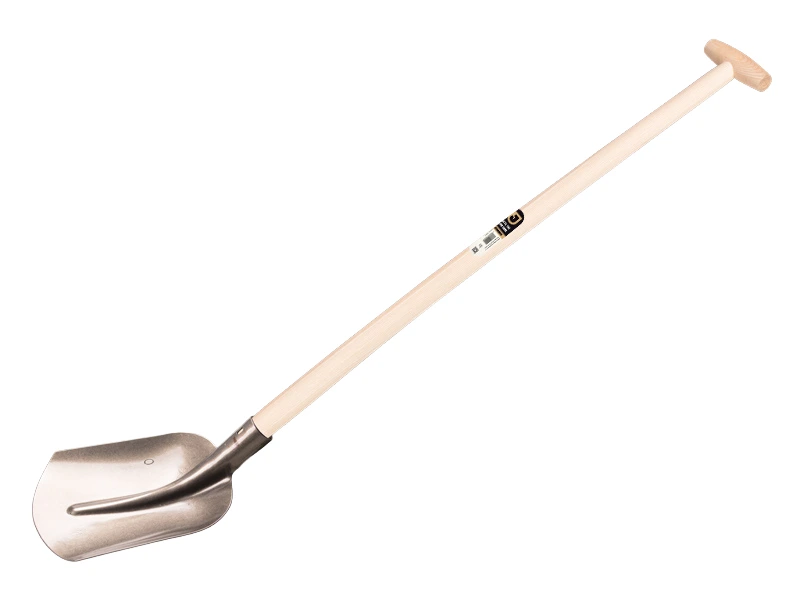 Holländer Sandschaufel Jimmy 3/4 0 mit Eschenholz Schaufelstiel 100 cm gebogen