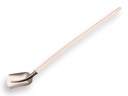Promo pelle à sable 3/4 0 avec PE bois de frêne manche de pelle 130 cm courbé