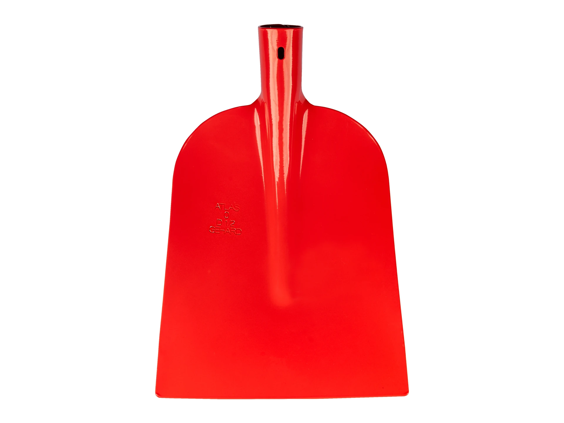 [780950] Pelle à béton ATLAS 1/2 0 rouge, extra trempé, sans manche