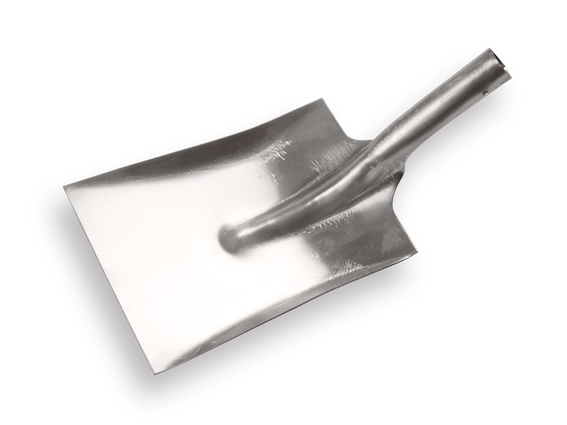 Ballastschop aluminium nr. 0 zonder strip, 23,5 x 29 cm, zonder steel