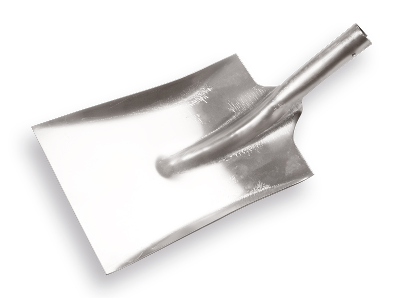 Pelle à ballast aluminium n° 4 sans lame d’usure, 27 x 34 cm, sans manche