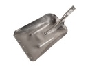 Grain shovel aluminium Swedish model with wear strip, 33 x 43 cm, without handle (discontinued, replaced by 790125)