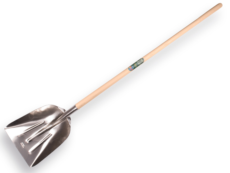 Graanschop OFFNER aluminium zonder strip, met ATLAS batsesteel 130 cm, FSC 100%