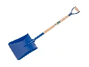 Pelle à ballast ATLAS acier n° 6, 30 x 35 cm, avec manche ATLAS YD 95 cm droit