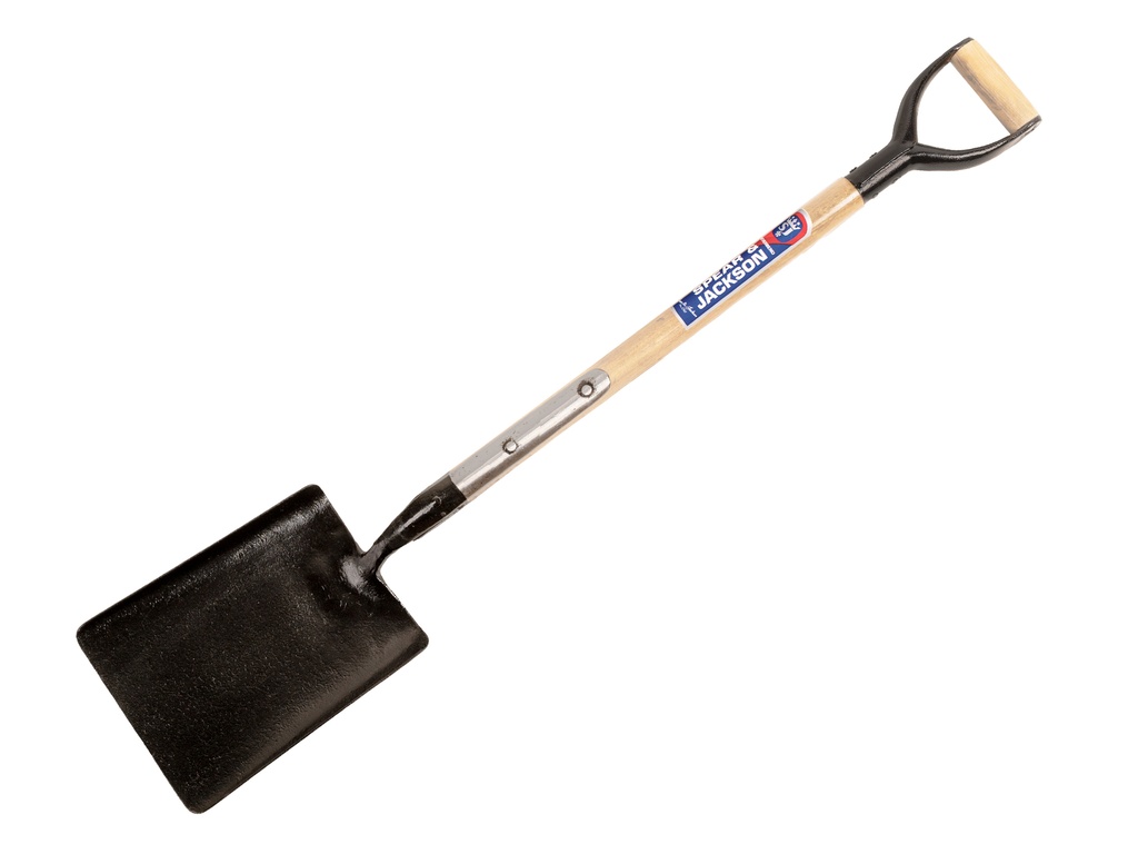 [797520] Ballastschaufel SPEAR & JACKSON 2102 AH Stahl, 22 x 28,5 cm, mit Metall-D-Griff 92 cm