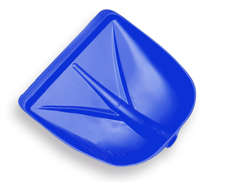 [797710] Kunststoff Schaufel - Schneeschaufel ATLAS Kunststoff,  Blattgröße 40 x 42 cm, ohne Stiel