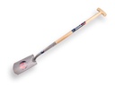 SPEAR & JACKSON-Spaten mit Schwanenhalsdülle, 1043 NH mit Eschen T-stiel. Pulverbeschichtetes Blatt 16 x 28 cm