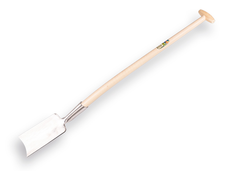 Betuwse kleispade MERKUS gesmeed, met ATLAS T-steel 100 cm en doorgestoken hilt, FSC 100%