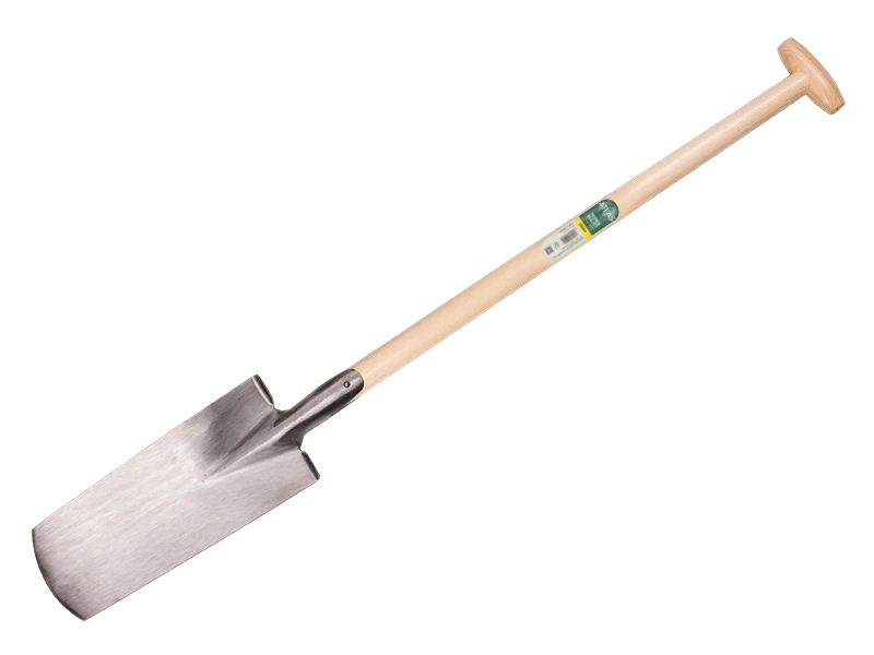 Grondwerkspade ATLAS DIAMANT met OPSTAP, blad 39 x 14 cm, met ATLAS schopsteel 85 cm, FSC 100%