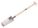 Digging spade ATLAS DIAMOND with STEP, blade 39 x 14 cm, with ATLAS shovel handle 85 cm, FSC 100%