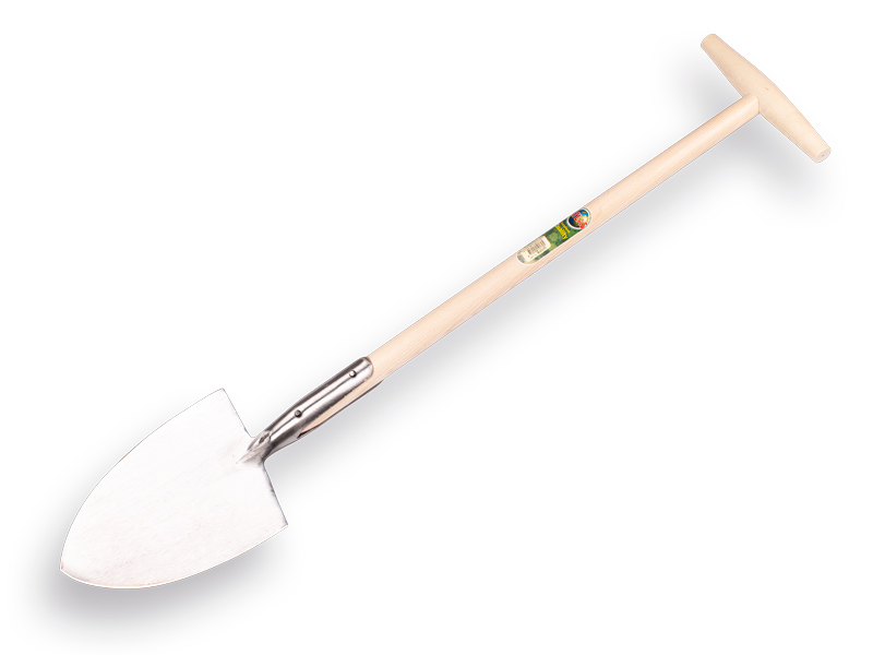 [810170] Boskoopse spade ATLAS DIAMANT gesmeed spits, met ATLAS steel 80 cm en brede hilt, FSC 100%