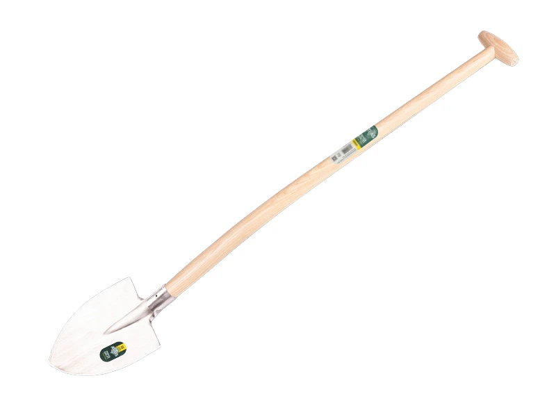 [810205] Barneveld spade - turf spade ATLAS DIAMANT forged pointed, with ATLAS shovel handle 100 cm bent, FSC 100%