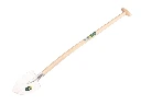 Barneveldse spade - Plagschop ATLAS DIAMANT gesmeed spits, met ATLAS schopsteel 100 cm gebogen, FSC 100%