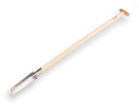 Pootspade DE WIT met ESSEN T-steel 80 cm