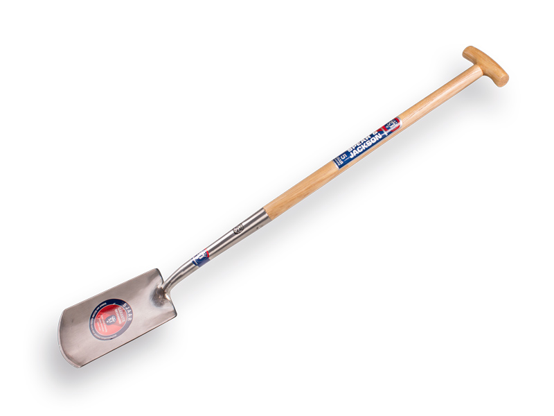 Bêche SPEAR & JACKSON 1041 AR polie, avec bois de frêne manche de bêche en T 80 cm