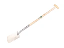 Bêche SPEAR & JACKSON 1041 A poli, avec noyau en fibre ATLAS manche de bêche en T 80 cm, FSC 100%