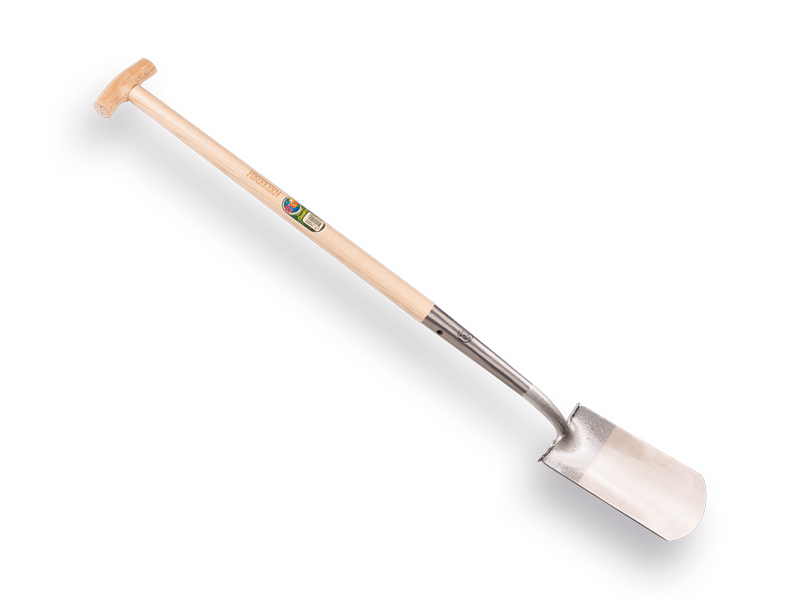 [810414] Spade SPEAR & JACKSON 1041 A polished, with step and fiber core ATLAS T-handle 80 cm, FSC 100%