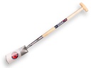 Drainage spade SPEAR & JACKSON 1044 TRD, with STEP and ASH WOOD T-handle 80 cm