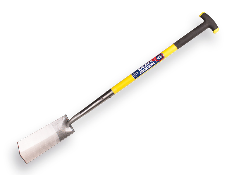 [810455] Bêche étroite SPEAR & JACKSON 1044 TRD, avec MARCHEPIED et manche de bêche en T en FIBRE DE VERRE 78 cm