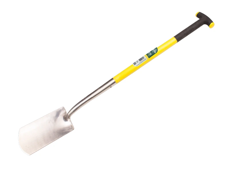 [811009] Spade ATLAS DIAMANT gepolijst, met ATLAS FIBERGLAS T-steel 78 cm, totale lengte 115 cm