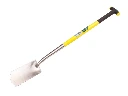 Spade ATLAS DIAMOND polished, with ATLAS FIBERGLASS T-handle 78 cm, total length 115 cm
