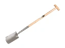 Gooseneck spade Jimmy epoxy coated, with T-handle 80 cm