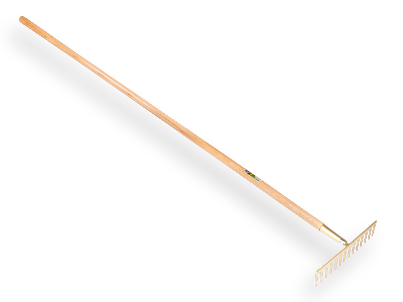 Asphalt rake OFFNER 14 tines with ATLAS handle 170 x 3.4 cm