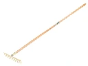 Gartenrechen OFFNER 16 gerade Zinken, mit ATLAS Stiel 170 x 2,8 cm