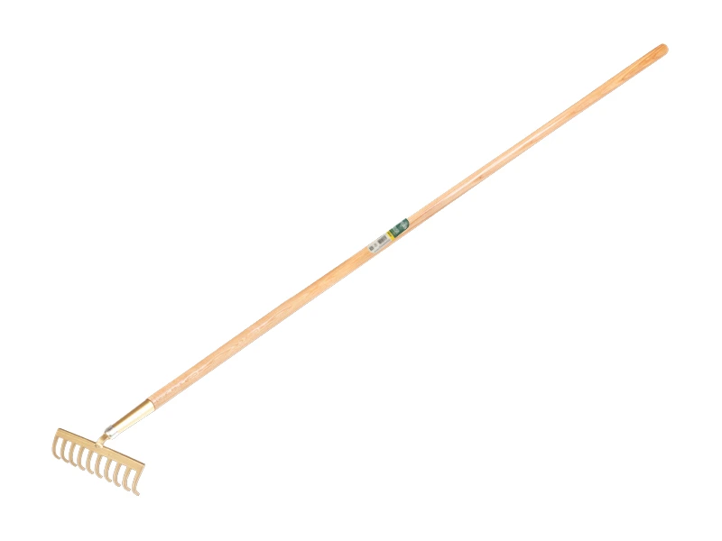 [818310] Gartenrechen OFFNER 10 gebogene Zinken, mit ATLAS Stiel 170 x 2,8 cm