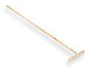 Garden rake OFFNER 14 bent tines, with ATLAS handle 170 x 2.8 cm