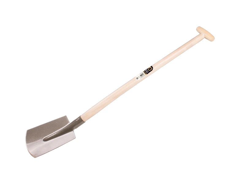 Bêche hobby Jimmy avec manche de pelle en bois de frêne 90 cm courbé