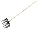 Fourche à fumier ATLAS en plastique, à dents fines avec manche ATLAS 150 x 2,8 cm