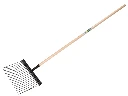Mistgabel ATLAS Stahl, fein gezahnt mit ATLAS Stiel 150 x 2,8 cm