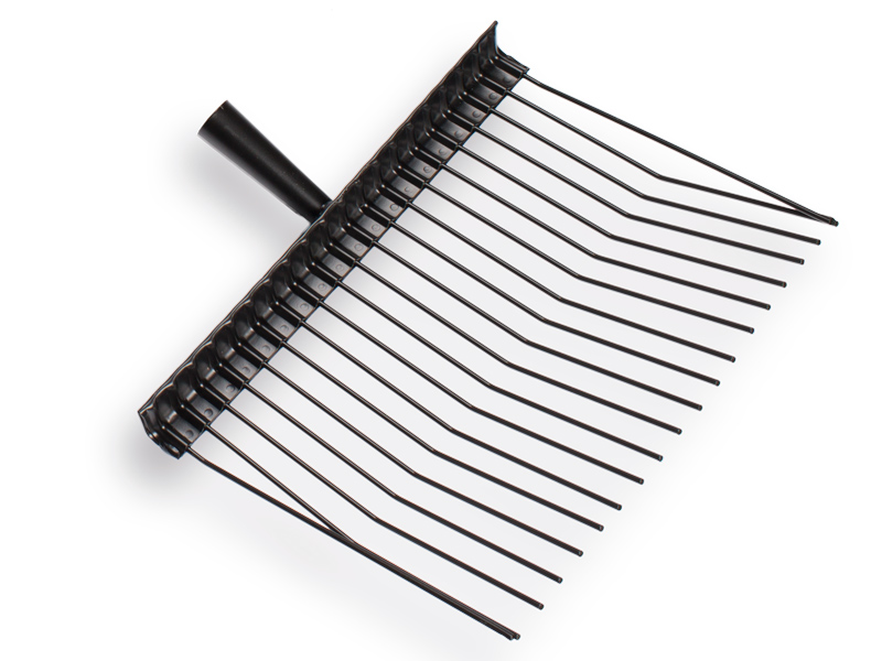 [827018] Fourche à fumier ATLAS en acier sans manche