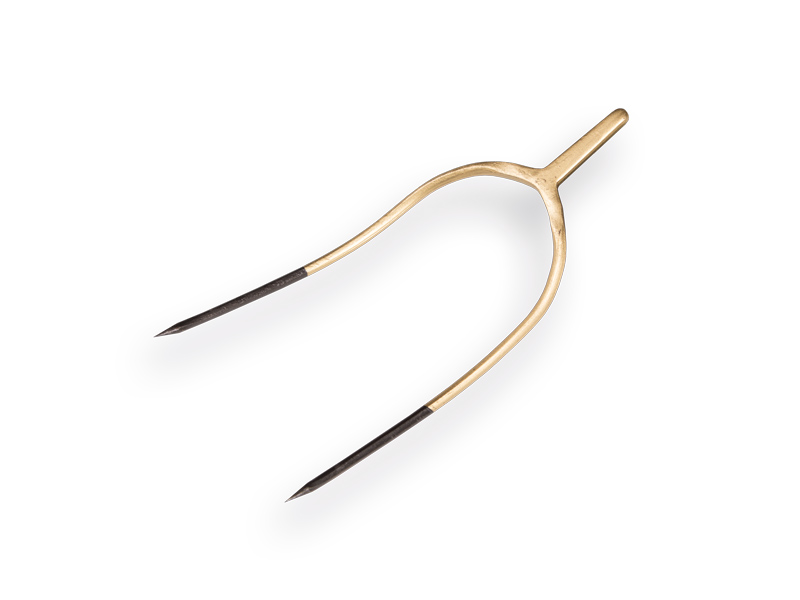[827100] Heugabel OFFNER 2 Zinken mit Stift, ohne Stiel