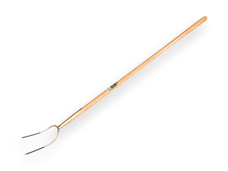 [827130] Fourche à foin OFFNER 2 dents avec manche ATLAS 135 cm