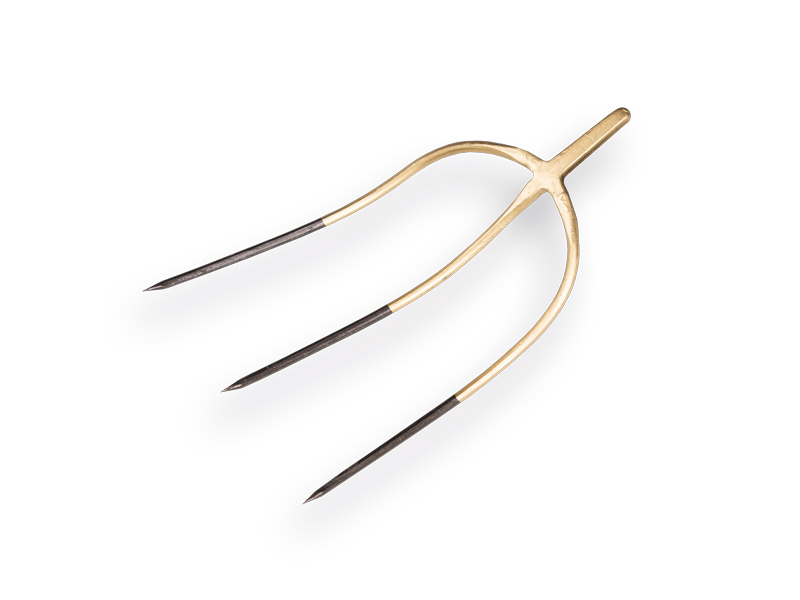 Heugabel OFFNER 3-zinkig mit Stift, ohne Stiel