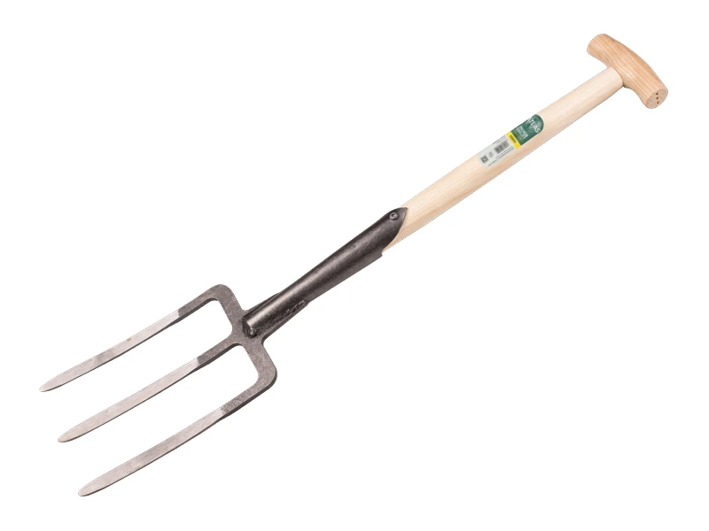 [865500] Grabegabel De WIT 3 Zinken mit Doppelfeder und ATLAS T-Stiele 50 cm