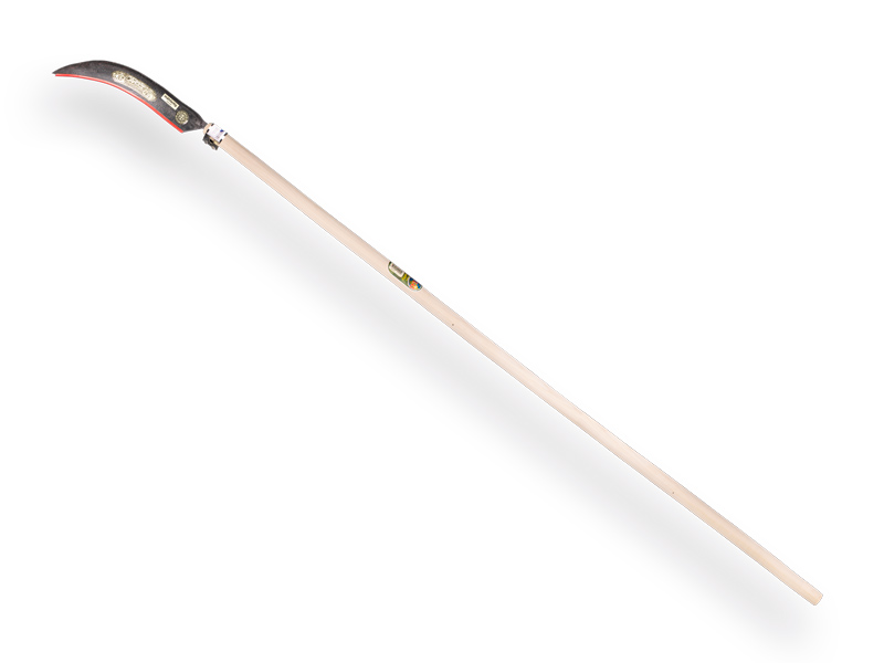 Kanthaak DENCKER 60 cm rechtshandig, punt wijst naar links, met ATLAS Ecofiber steel 300 cm