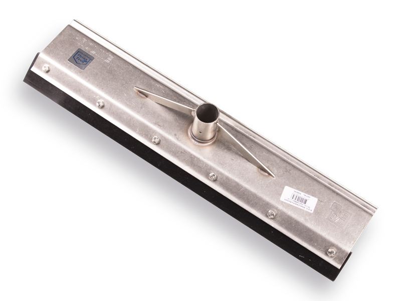 [928035] Racloir à fumier PROLINE acier inoxydable 55 cm avec renfort de douille, sans manche