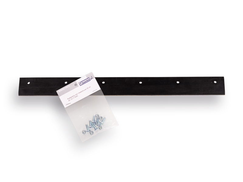 Canvasgummi für PROLINE Kot- und Gülleschieber 55 cm mit Schrauben und Muttern