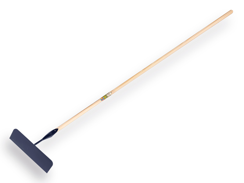 Kot-Schaber - Mestkrabber DE WIT 32 cm mit ATLAS Stiel 150 x 3,2 cm